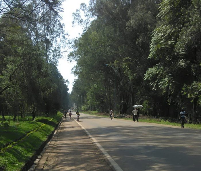Una strada in Rwanda